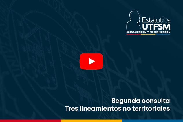 Lineamientos no territoriales - Segunda consulta Actualización y Modernización de Estatutos